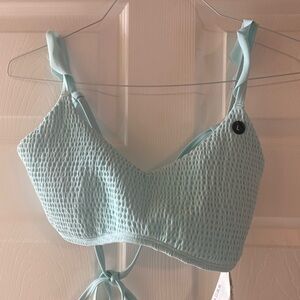 Hollister Aqua Blue Bikini Top